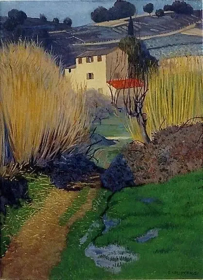 Landskab i Cagnes - Félix Vallotton