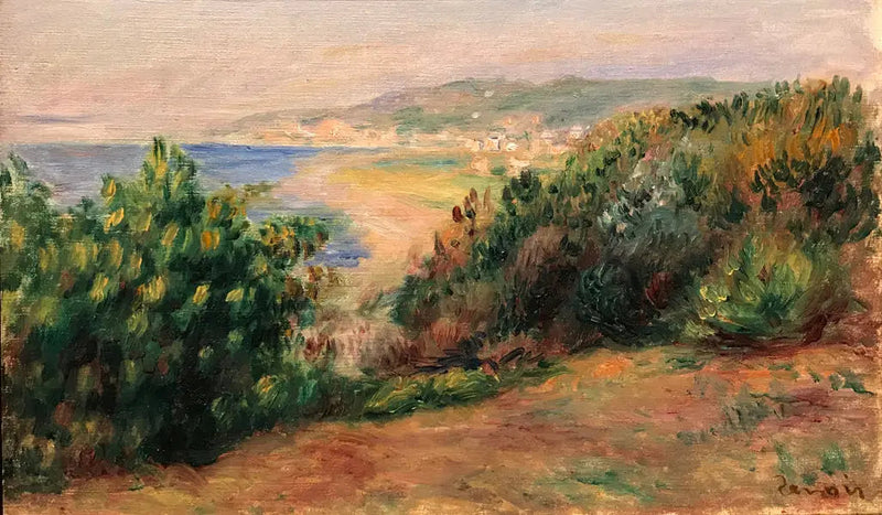 Landskab ved Cagnes - Pierre-Auguste Renoir