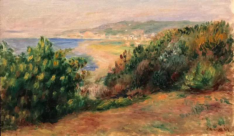 Landskab ved Cagnes - Pierre-Auguste Renoir