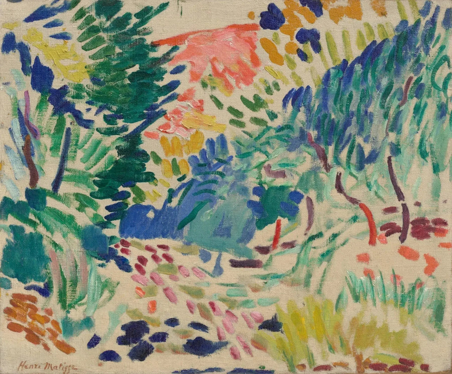 Landskab ved Collioure - Henri Matisse