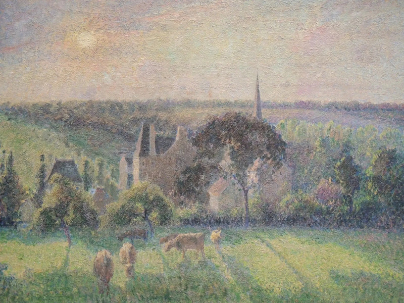 Landskab ved Éragny - Camille Pissarro