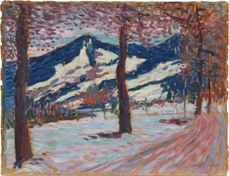 Landskab ved Füssen (forår) - Alexej von Jawlensky