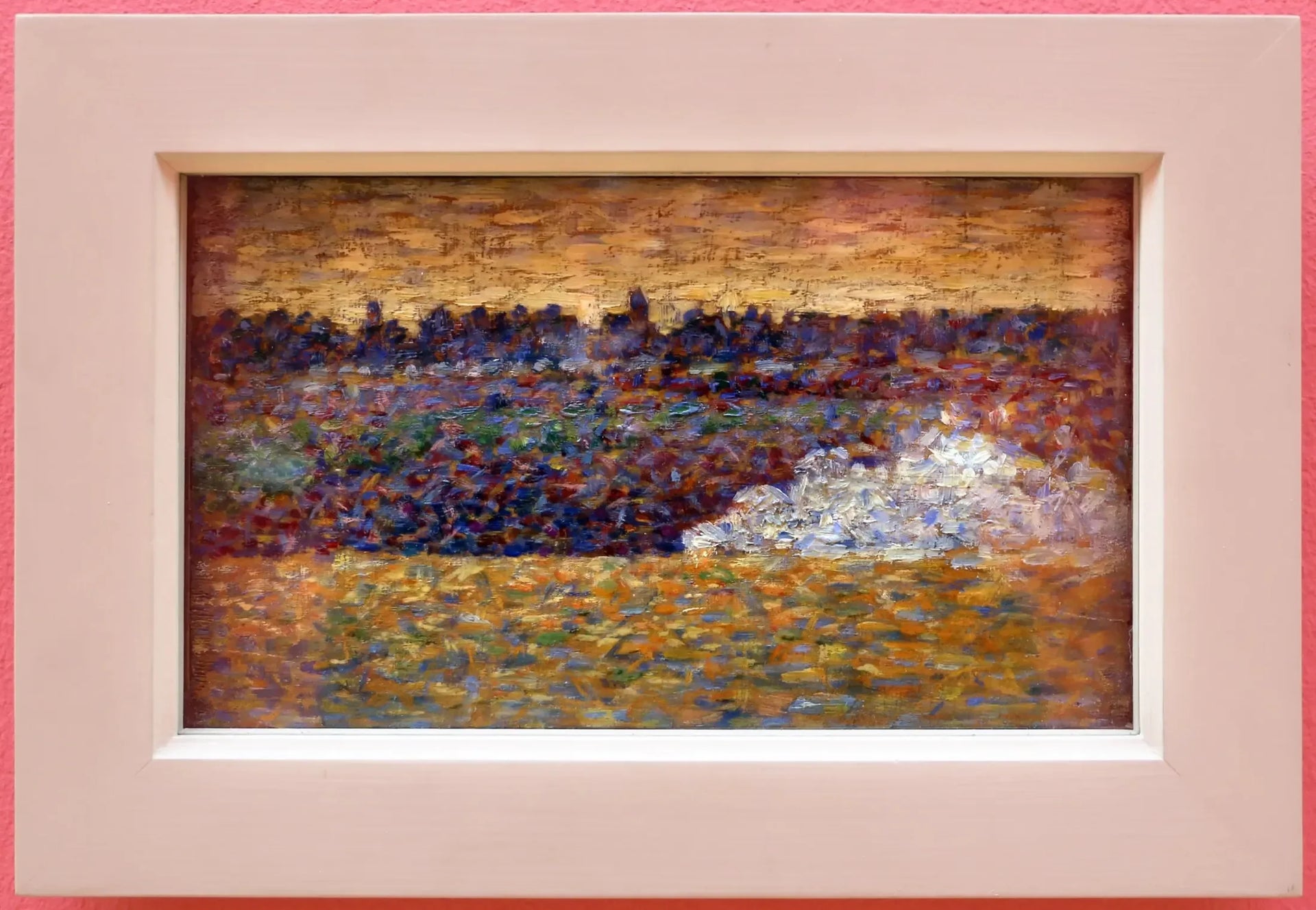 Paysage à Grandcamp - Georges Seurat image 1 copie de tableau peinte à la main