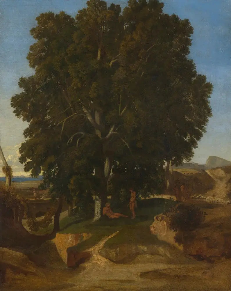 Landskab i antik stil - Gustave Courbet