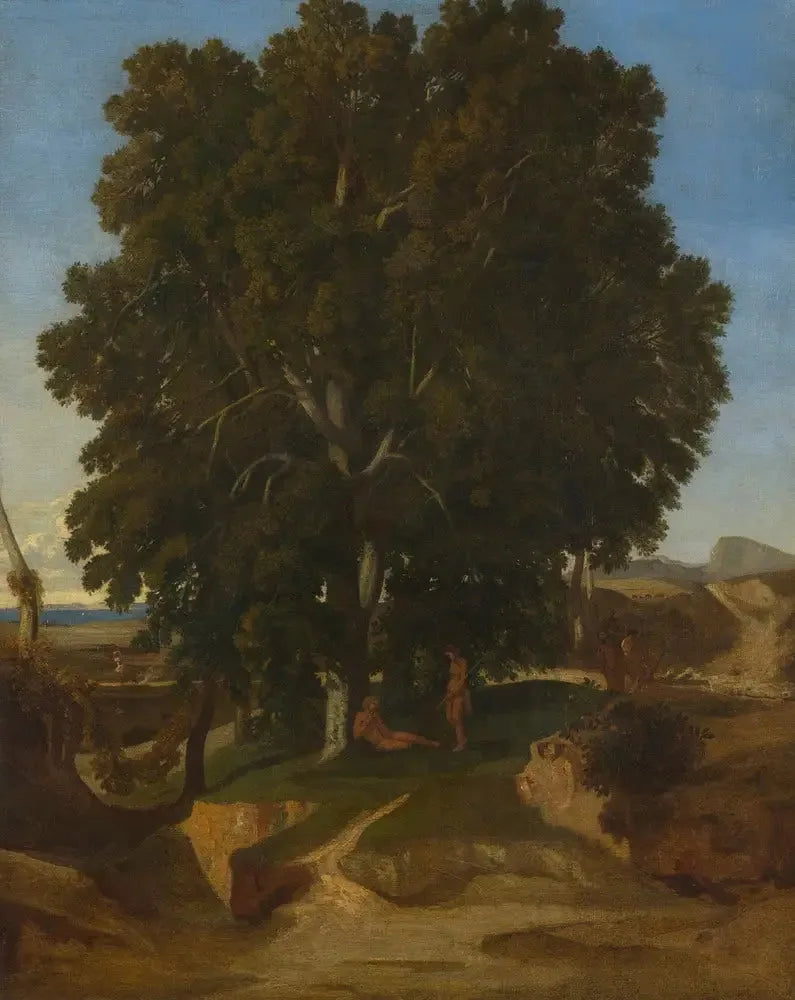 Landskab i antik stil - Gustave Courbet