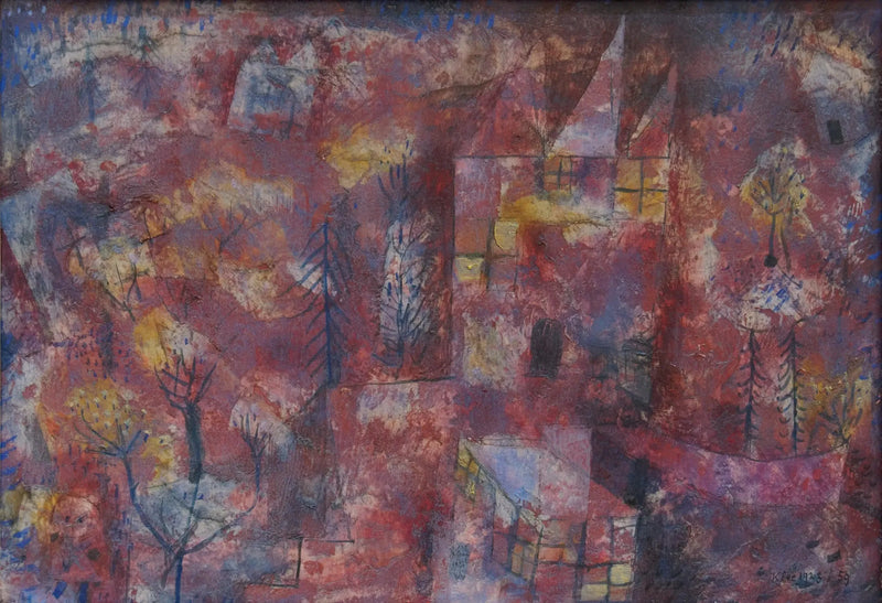 landskab med barnet - Paul Klee