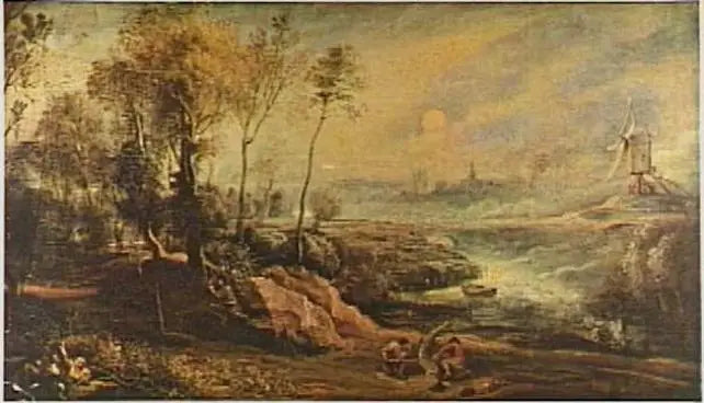 Landskab med fuglefangeren - Peter Paul Rubens