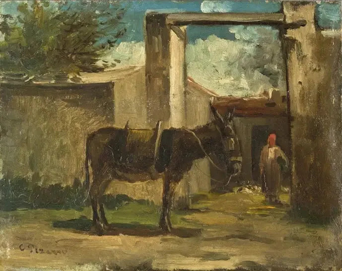 Landskab ved Montmorency - Camille Pissarro