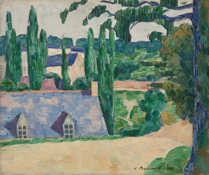 Landskab ved Pont-Aven - Émile Bernard
