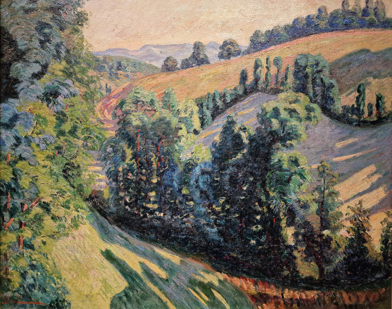 Landskab ved Pontgibaud - Armand Guillaumin