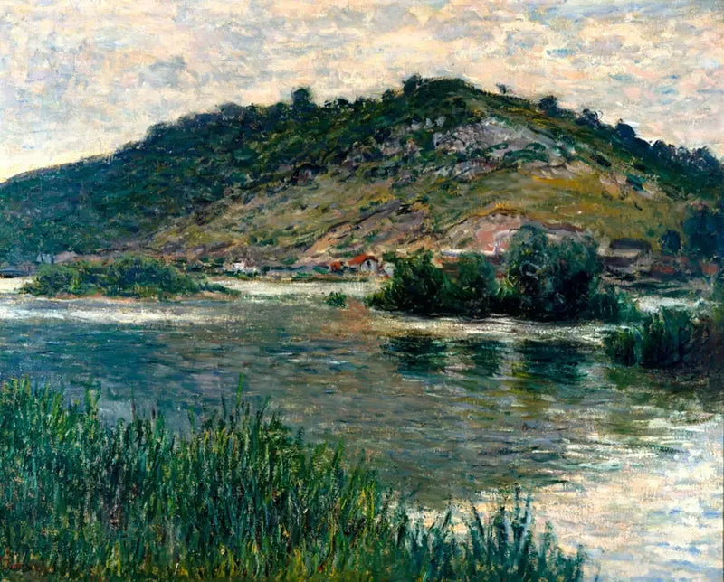 Landskab ved Port-Villez - Claude Monet