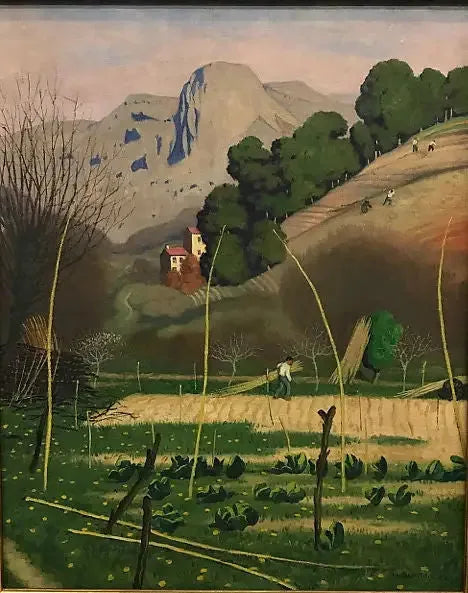 Landskab ved Saint-Jeannet, Provence - Félix Vallotton