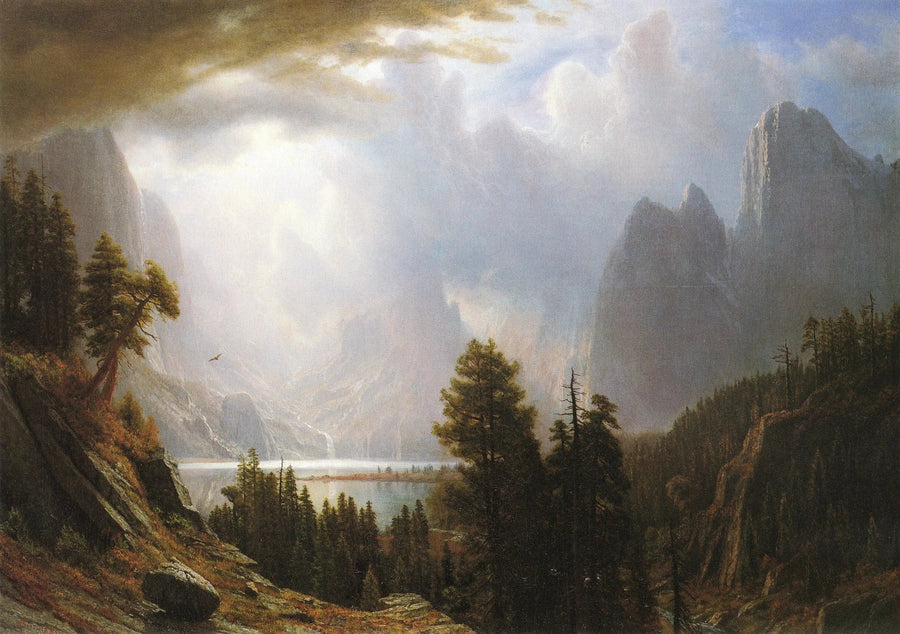 Landskab - Albert Bierstadt