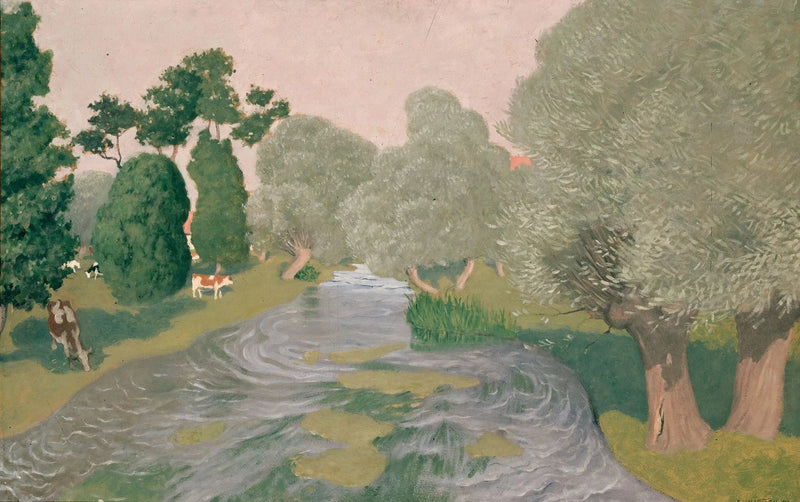 Landskab, Arques-la-Bataille - Félix Vallotton