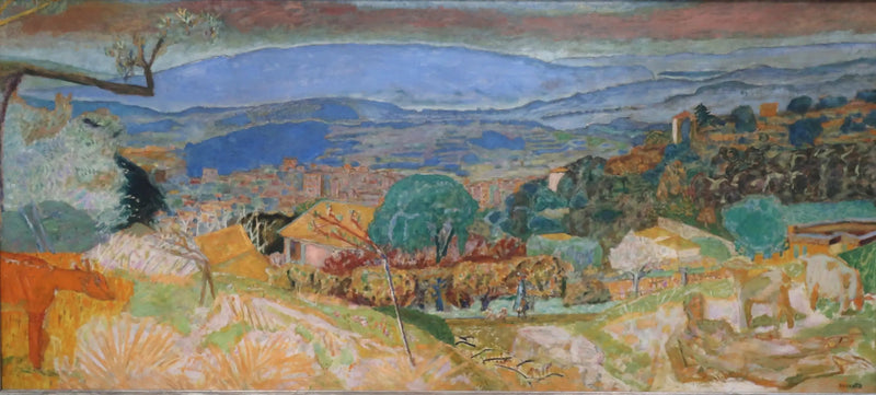 Landskab i Cannet - Pierre Bonnard