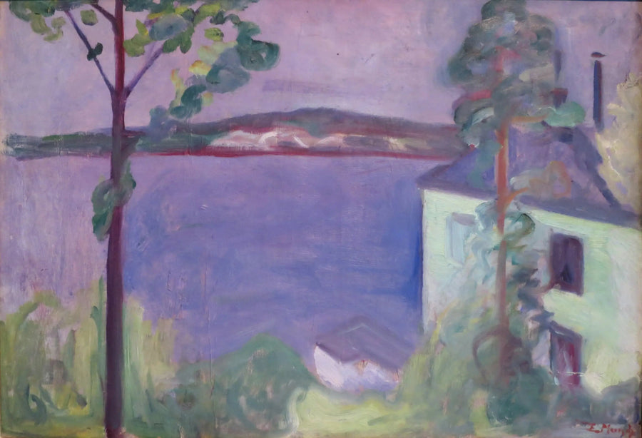 Måneskinslandskab - Edvard Munch