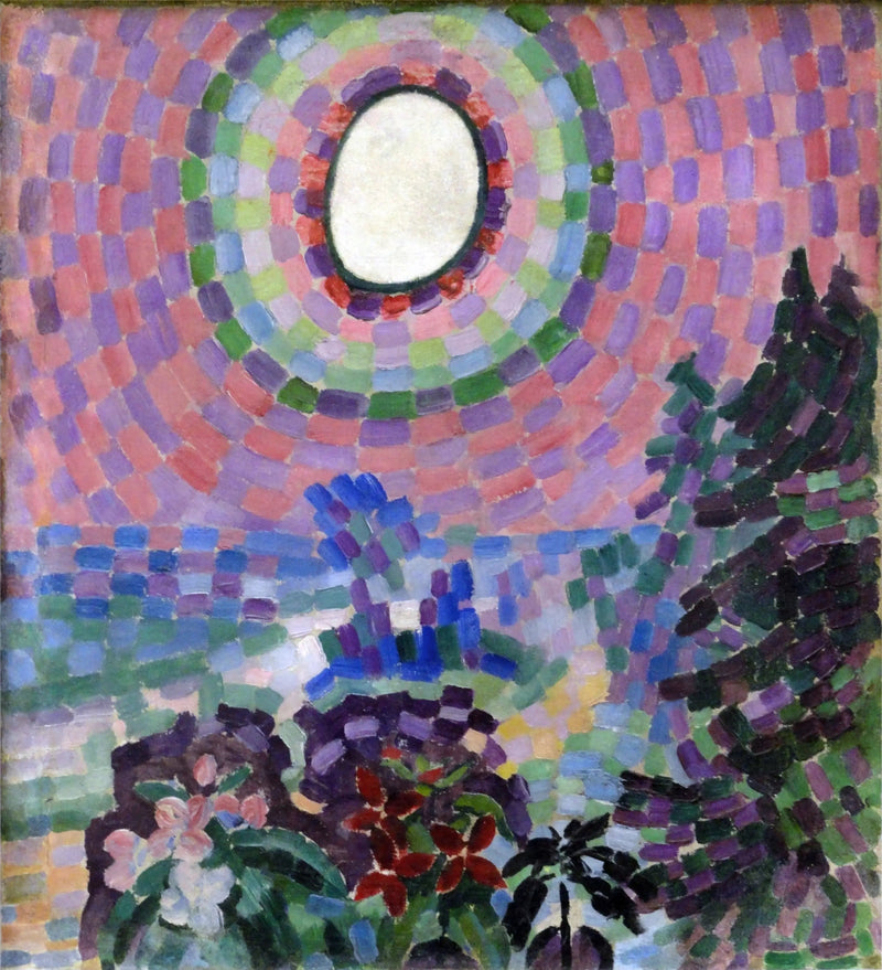 Landskab med skive - Robert Delaunay