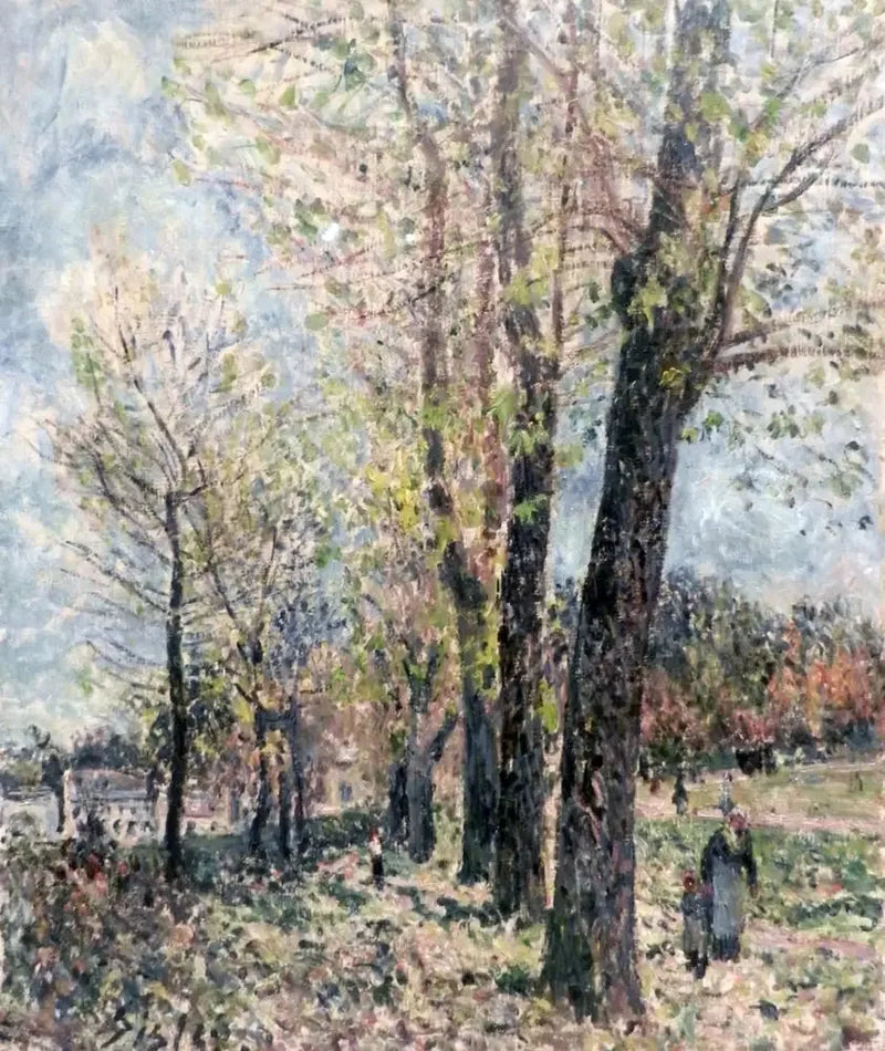 Landskab i nærheden af Moret - Alfred Sisley