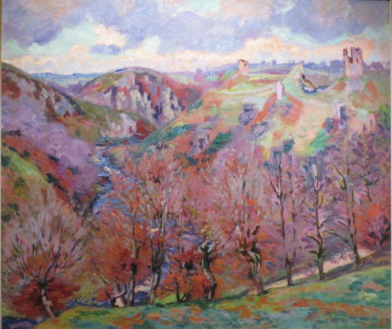 Landskab med ruiner - Armand Guillaumin