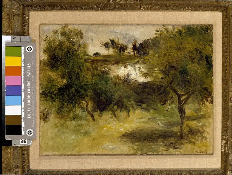 Landskab med træer - Pierre-Auguste Renoir