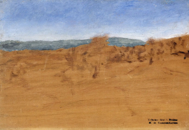 Landskab med klitter nær Arcachon - Henri de Toulouse-Lautrec