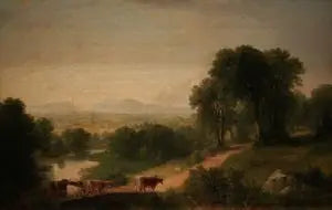 Landskab med kvæg - Asher Brown Durand