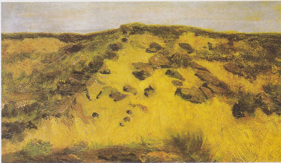 Landskab med klit - Vincent van Gogh