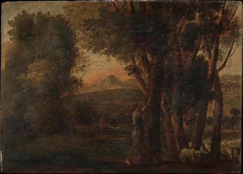 Landskab med Erminia - Claude Lorrain