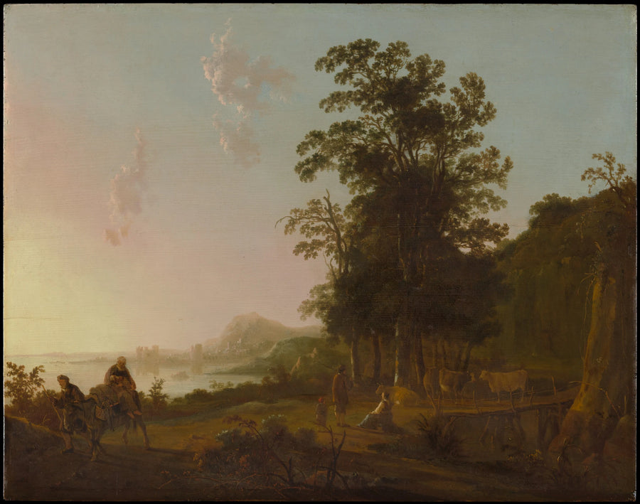 Paysage avec la Fuite en Égypte - Aelbert Cuyp