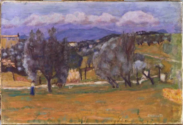 Landskab med bjerg (l'Estérel) - Pierre Bonnard