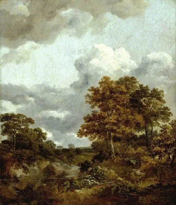 Landskab med swimmingpool - Thomas Gainsborough