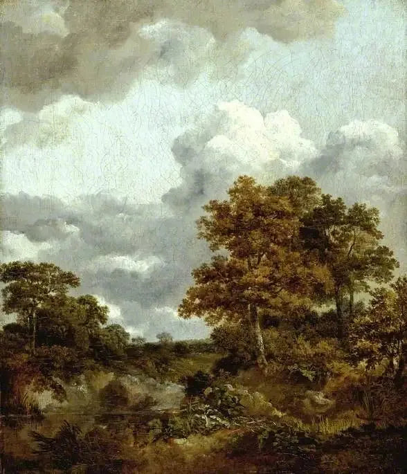 Landskab med swimmingpool - Thomas Gainsborough