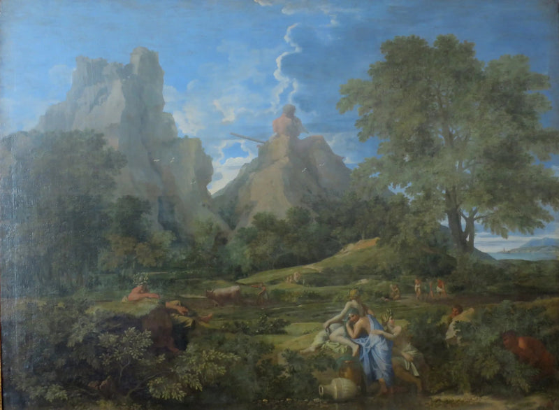 Landskab med Polyfêmus - Nicolas Poussin