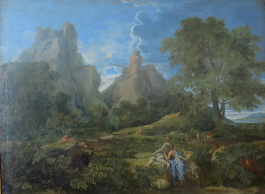 Landskab med Polyfêmus - Nicolas Poussin