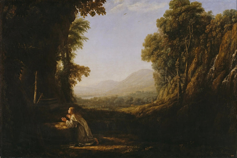 Landskab med Santa María de Cervelló - Claude Lorrain