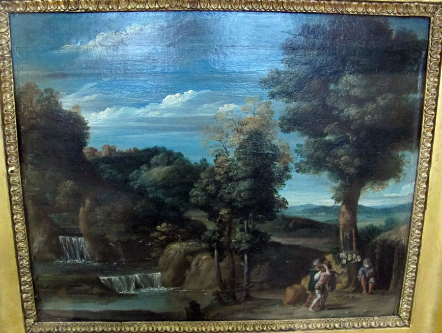 Landskab med en eremit - Domenichino