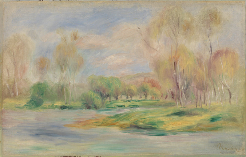 Landskab - Pierre-Auguste Renoir
