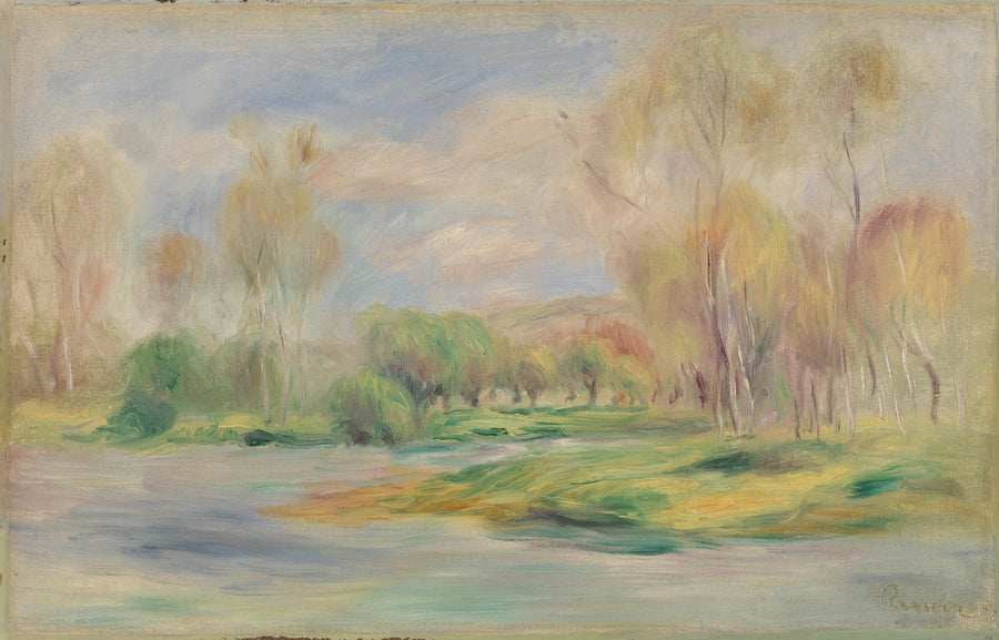 Landskab - Pierre-Auguste Renoir