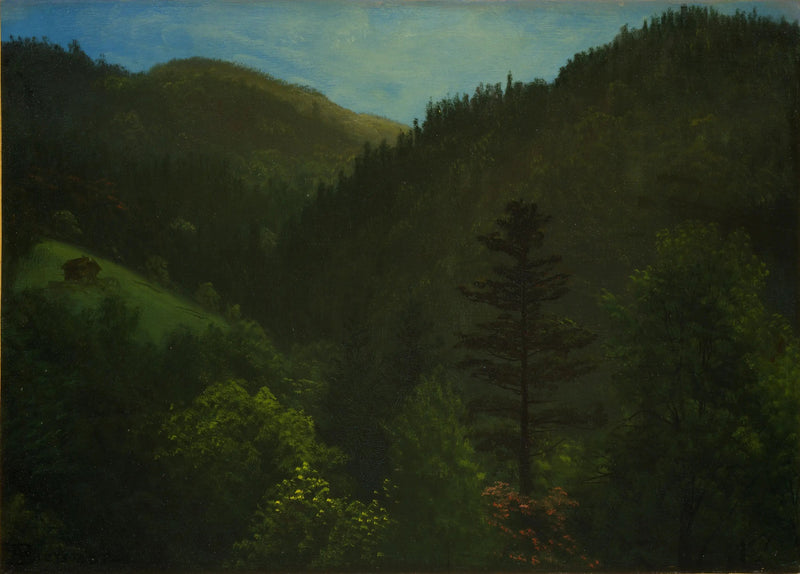 Skovlandskab - Albert Bierstadt