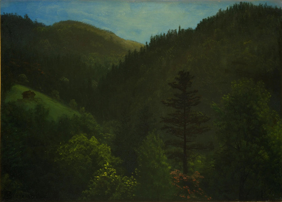 Skovlandskab - Albert Bierstadt