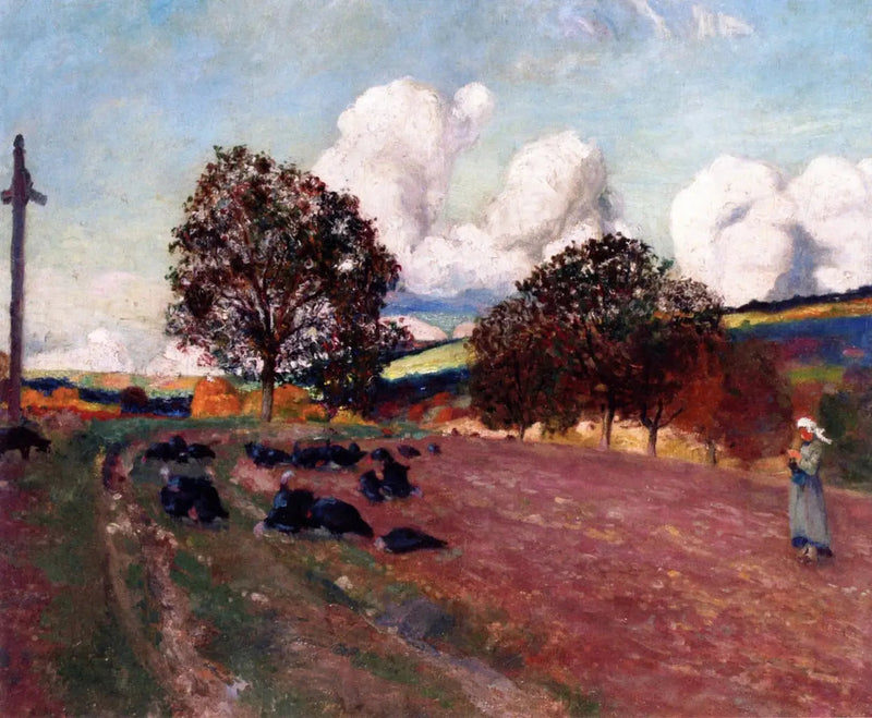 Bretagne landskab - Robert Delaunay
