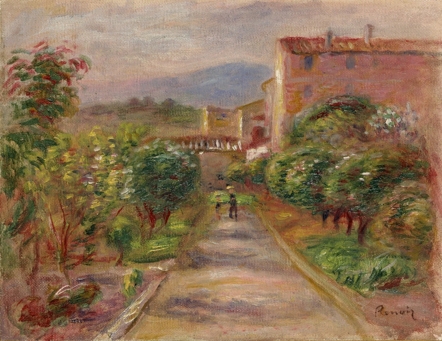 Landskab ved Cagnes - Pierre-Auguste Renoir