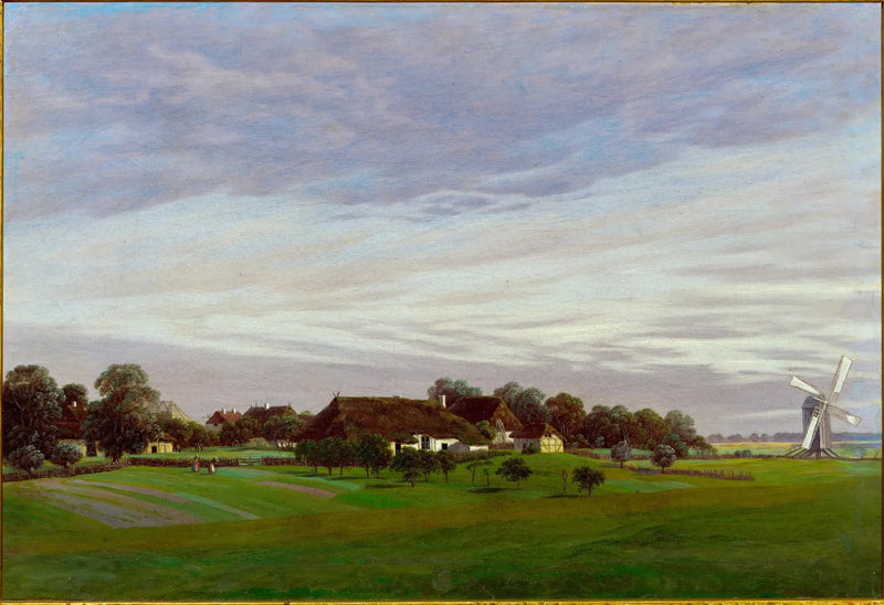 Landskab - Caspar David Friedrich