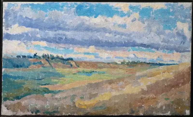 Landskab, marker - Kazimir Malevich