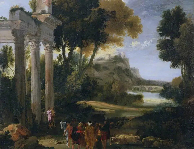Klassisk landskab - Giovanni Paolo Panini
