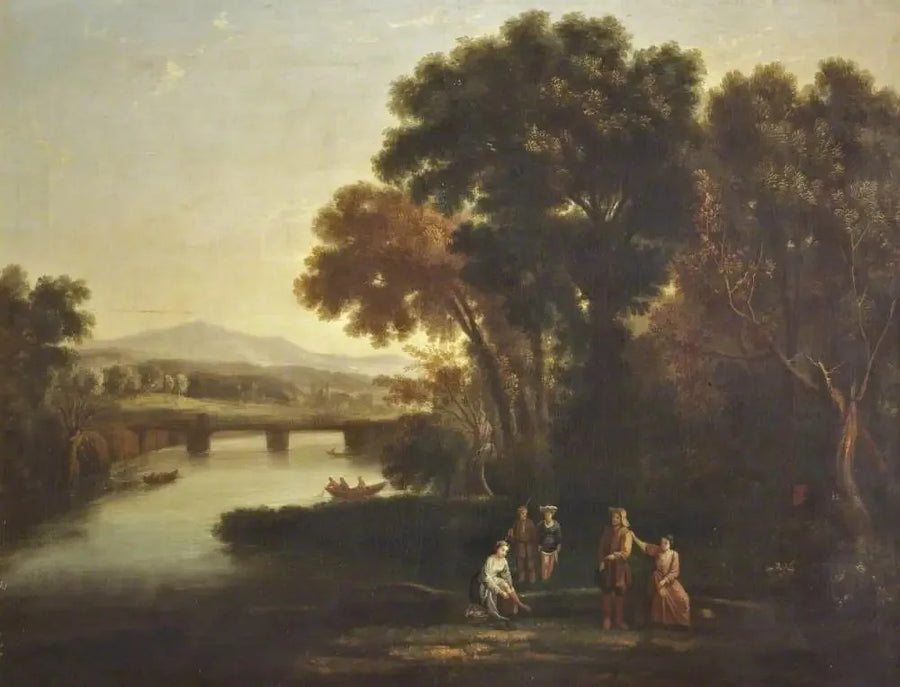 Landskab - Claude Lorrain