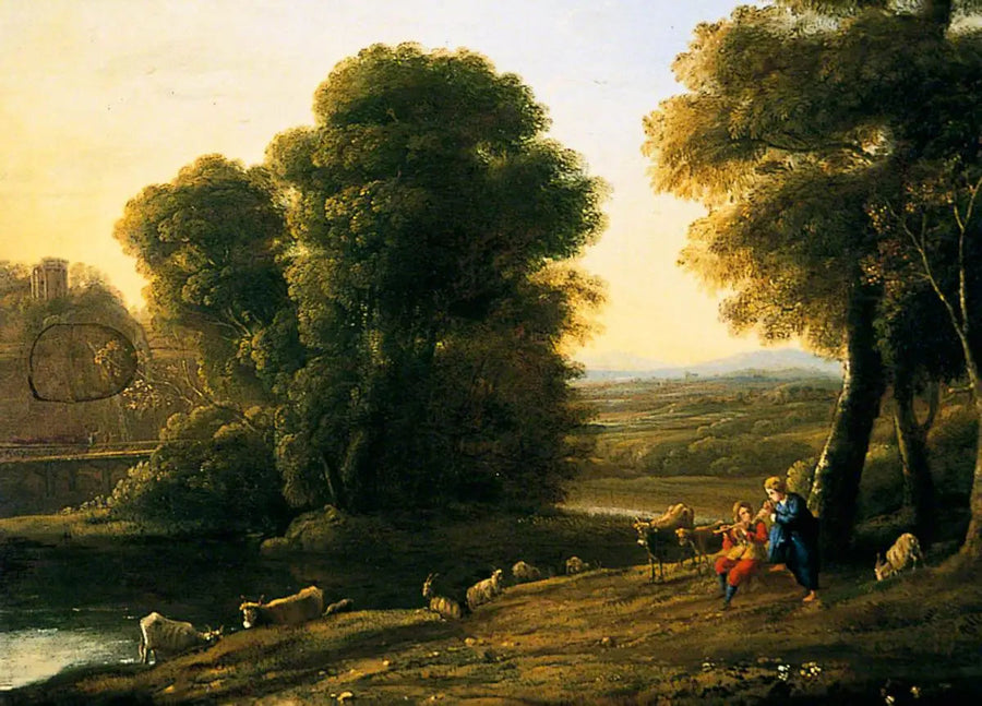 Landskab - Claude Lorrain