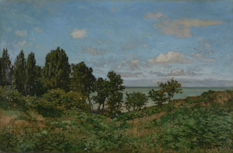 Kystlandskab - Claude Monet