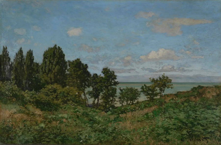 Kystlandskab - Claude Monet