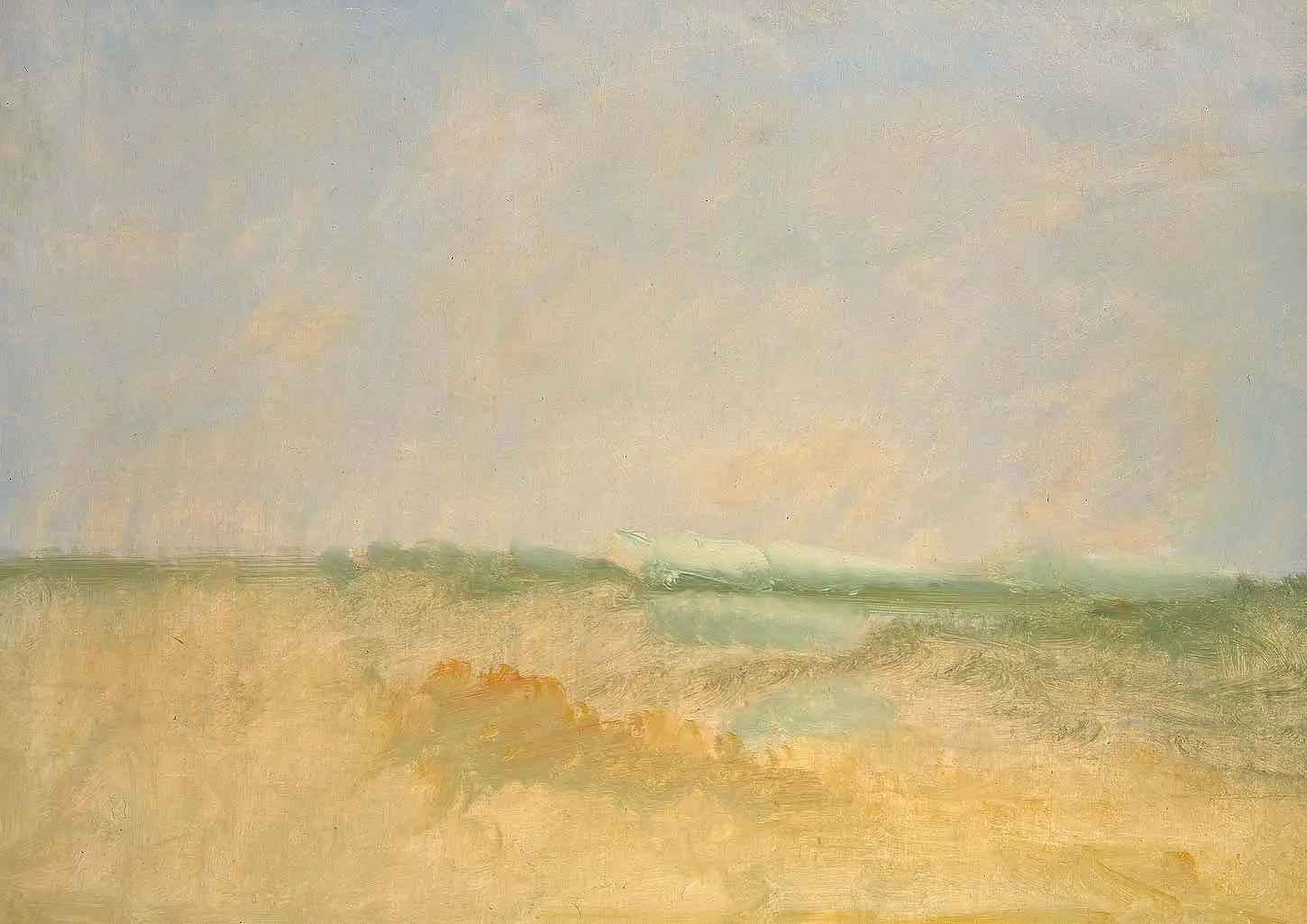 Paysage d’arrière-plan - George Catlin - Alpha Reproduction
